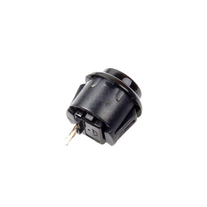 Avisiri 10x Arcade Buttons 24mm Push Button Replace Switch for Sanwa OBSF-24 Arcade Joystick DIY Parts Video Games Mame Jamme Black - Image 4